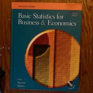 Basic Statistics for Business Economics 4th Edition